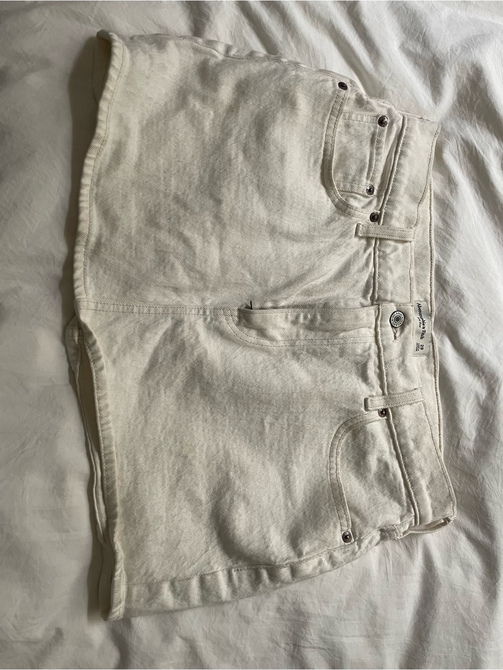 Mid Rise Denim Mini Skirt - Picture 2 of 4